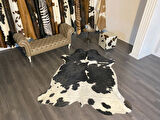HAKİKİ DERİ DANA POSTU SİYAH - BEYAZ 190 x 230 - 0701000092