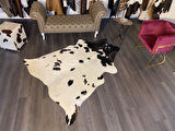 HAKİKİ DERİ DANA POSTU SİYAH - BEYAZ 170 x 215 - 0701000154