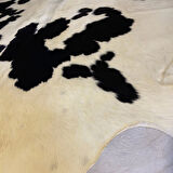 HAKİKİ DERİ DANA POSTU SİYAH - BEYAZ 190 x 240 - 0701000157