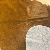 HAKİKİ DERİ DANA POSTU KAHVE - BEYAZ 200 x 230 - 0801000012