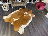 HAKİKİ DERİ DANA POSTU KAHVE - BEYAZ 200 x 235 - 0801000097