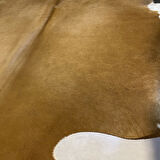 HAKİKİ DERİ DANA POSTU KAHVE - BEYAZ 180 x 215 - 0801000138