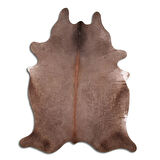 Hakiki Deri Dana Postu Düz Kahve 180 x 210 cm - 40736