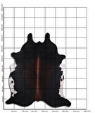 Hakiki Deri Dana Postu Karışık Kahve 200 x 210 cm - 33061
