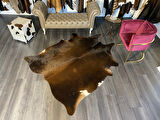HAKİKİ DERİ DANA POSTU MIX KAHVE 175 x 215 - 1001000012