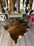 HAKİKİ DERİ DANA POSTU MIX KAHVE 175 x 215 - 1001000012