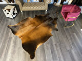 HAKİKİ DERİ DANA POSTU MIX KAHVE 190 x 230 - 1001000024
