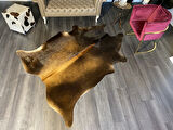 HAKİKİ DERİ DANA POSTU MIX KAHVE 190 x 240 - 1001000034