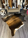 HAKİKİ DERİ DANA POSTU MIX KAHVE 200 x 230 - 1001000035