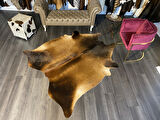 HAKİKİ DERİ DANA POSTU MIX KAHVE 190 x 220 - 1001000058