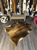 HAKİKİ DERİ DANA POSTU MIX KAHVE 180 x 210 - 1001000081