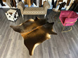 HAKİKİ DERİ DANA POSTU MIX KAHVE 190 x 210 - 1001000084