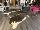 HAKİKİ DERİ DANA POSTU MIX KAHVE 190 x 205 - 1001000169