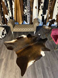 HAKİKİ DERİ DANA POSTU MIX KAHVE 190 x 220 - 1001000173