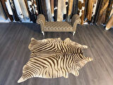 HAKİKİ DERİ DANA POSTU KAHVE ZEBRA 190 x 220 - 1101000018
