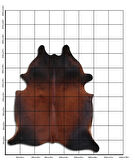 Hakiki Deri Dana Postu Karışık Kahve 180 x 230 cm - 65255