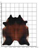 Hakiki Deri Dana Postu Karışık Kahve 190 x 210 cm - 65347