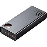 Baseus 65 W 20000 mAh Hızlı Şarj Powerbank Siyah 