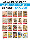 ALMANCA HİKAYE KİTABI SETİ 20 Lİ A1-A2-B1-B2-C1-C2 TOPLAM 20 KİTAP