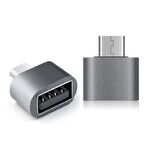 Flagen Macbook Pro Air Usb To Type-c Otg Uyumlu Metal Dönüştürücü Çevirici