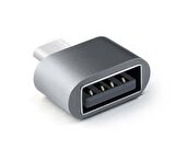 Flagen Macbook Pro Air Usb To Type-c Otg Uyumlu Metal Dönüştürücü Çevirici