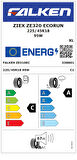 Falken 225/45 R18 95W XL Ziex ZE320 Oto Yaz Lastiği