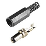 Erkek Kablo Tipi Power Soketi - Dc Barrel Jack Male 5.5x2.1mm