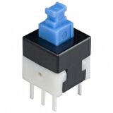 6 Pin On/off Kilitli Buton 5.8x5.8mm
