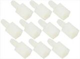 M3x12mm Plastik Distans-Spacer Erkek- Dişi 1 Adet