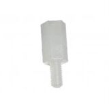 M3x12mm Plastik Distans-Spacer Erkek- Dişi 1 Adet