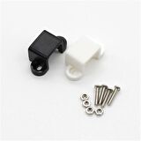 12mm N20 Motor Tutucu Plastik 2 Adet - Vida Ve Somunları Dahil
