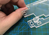 Arduino UNO Şeffaf Akrilik Pleksi Kutu - Vida-Somun Dahil