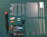 Arduino UNO Şeffaf Akrilik Pleksi Kutu - Vida-Somun Dahil