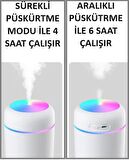 Oda Hava Nemlendirici Nem Makinesi Ev Araba Ofis Buhar Makinası Aroma Difizörü