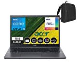 Acer Extensa 15 Intel Core I5 1235U 40GB 512GB SSD Freedos 15.6 IPS" Fhd Taşınabilir Bilgisayar NXEGYEY00514+WeblegelsinÇanta
