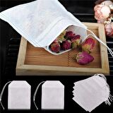 OEMN Ipli Sallama Çay & Filtre Kahve Poşeti 100lü Paket 5x7 cm