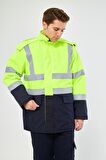 Parka Yeşil Lacivert