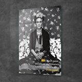 Decovetro Cam Tablo Frida Kahlo