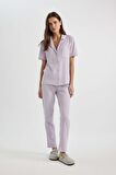DeFacto Fall in Love Regular Fit Waffle Casual Pijama Altı C1481AX24SPPR77
