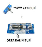 Bajaj Dominar 250 -D250 Buji Seti Orta Kalın ve Yan Buji Orjinal Set 2 Adet Arasmoto