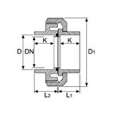 PVC RAKOR ( Ø 110 ) ( 1 ADET )