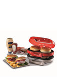 Ariete Party Time Kırmızı Hamburger Makinesi