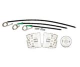 Kayoto Mercedes C180 2000-2007 Cam Kriko Teli Ön Sol Sağ Tamir Takımı KY26782T