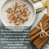 Orçel Sahlep 200gr. + Muzlu Süt 200gr. + Kivi 300gr. + Limon 300gr. Aromalı İçecek Tozu Oralet Çay