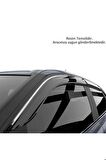 Kia Sportage 2012-2015 Uyumlu Ithal A+ Kalite Kromlu Cam Rüzgarlık Seti