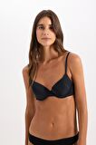 DeFacto Pedli Micro Comfort Pedli Tişört Bra-Fall in Love T8471AZ24AUBK81