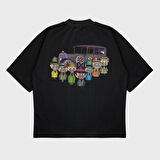 Oversize 'the ant hill mob' Baskılı T-Shırt