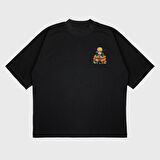 Oversize 'Narutoo' Baskılı T-Shırt