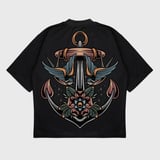 Oversize 'Anchor' t-shirt