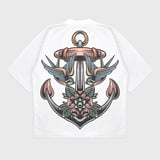 Oversize 'Anchor' t-shirt